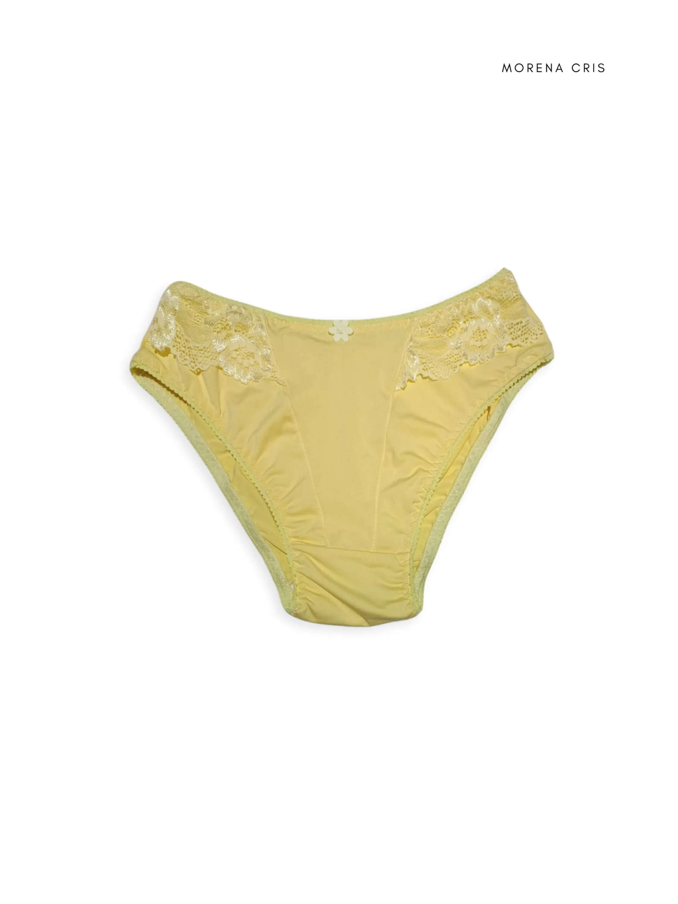 Calcinha/Tanga Feminina Calçola com Renda Lateral  Microfibra de Senhora