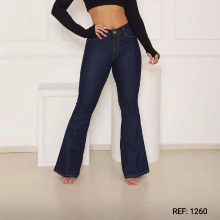 Calça jeans flare