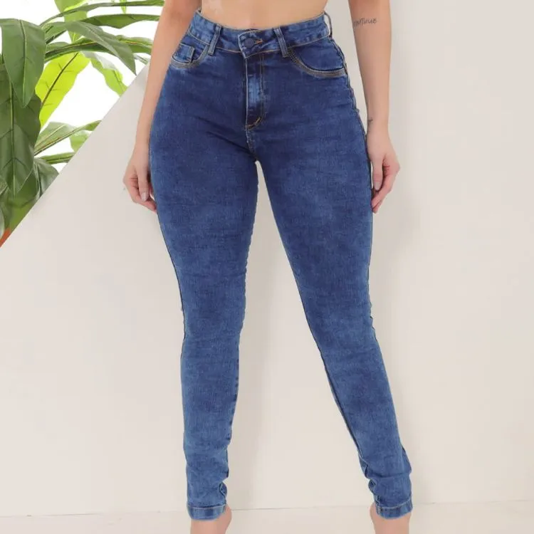 Calça jeans skinny top