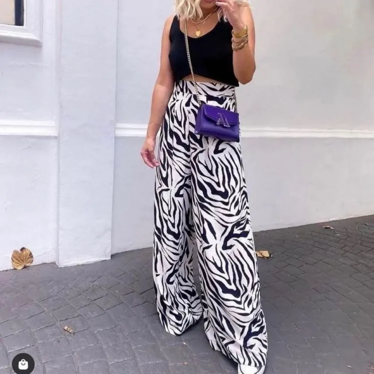 Calça zebra