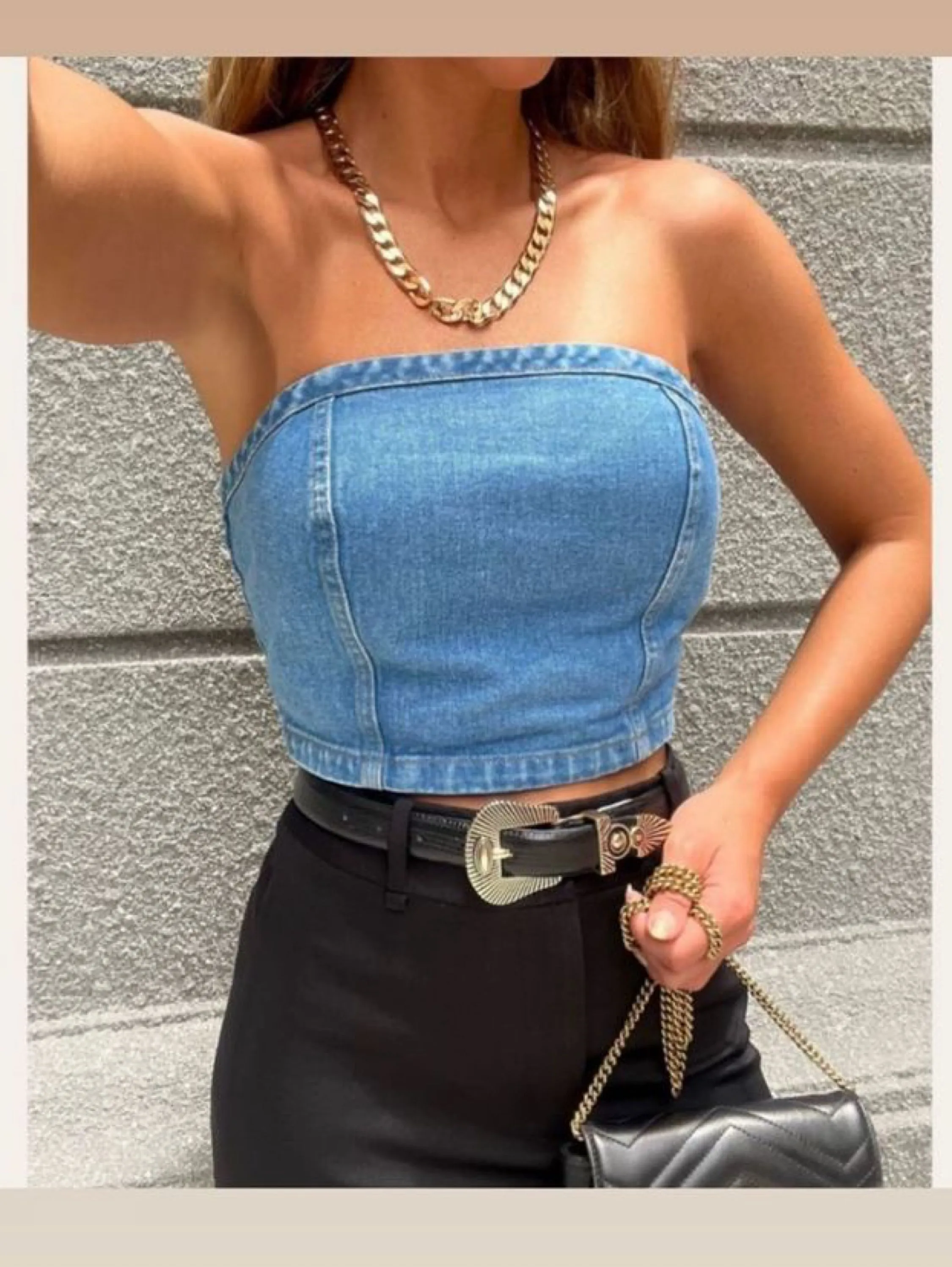 Cropped Jeans