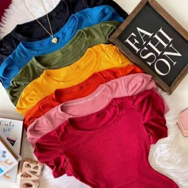 Kit com 10 Blusas PRINCESA - Naluna Modas