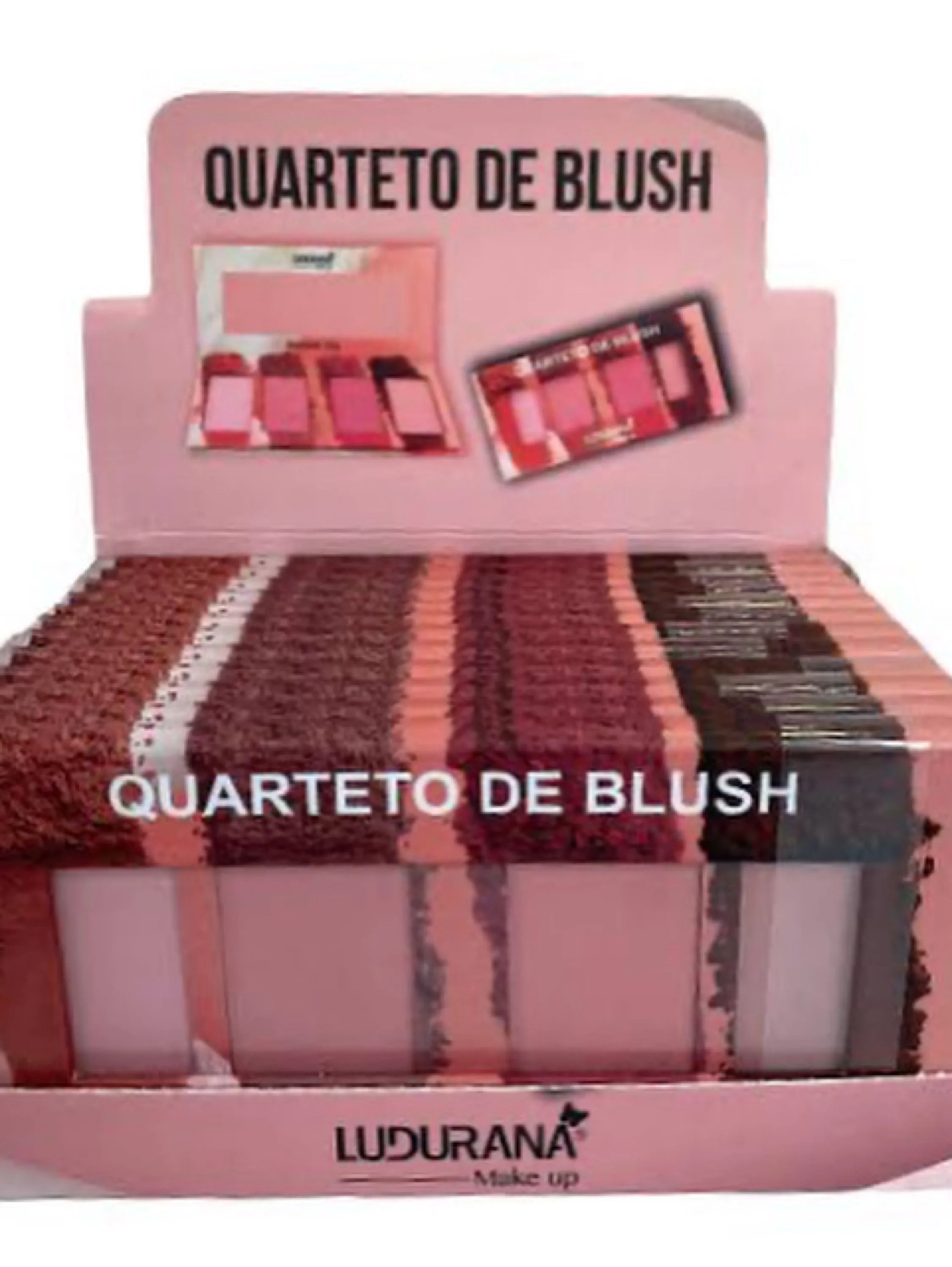 Box c/12 Paleta de blush Ludurana - Naluna Makeup