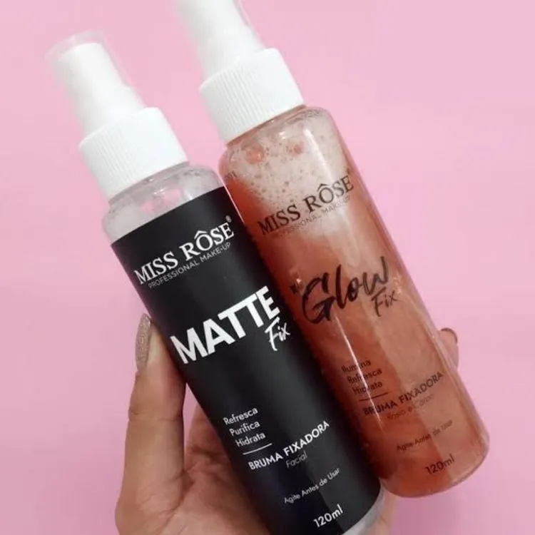 Bruma fixadora matte ou glow miss rosê