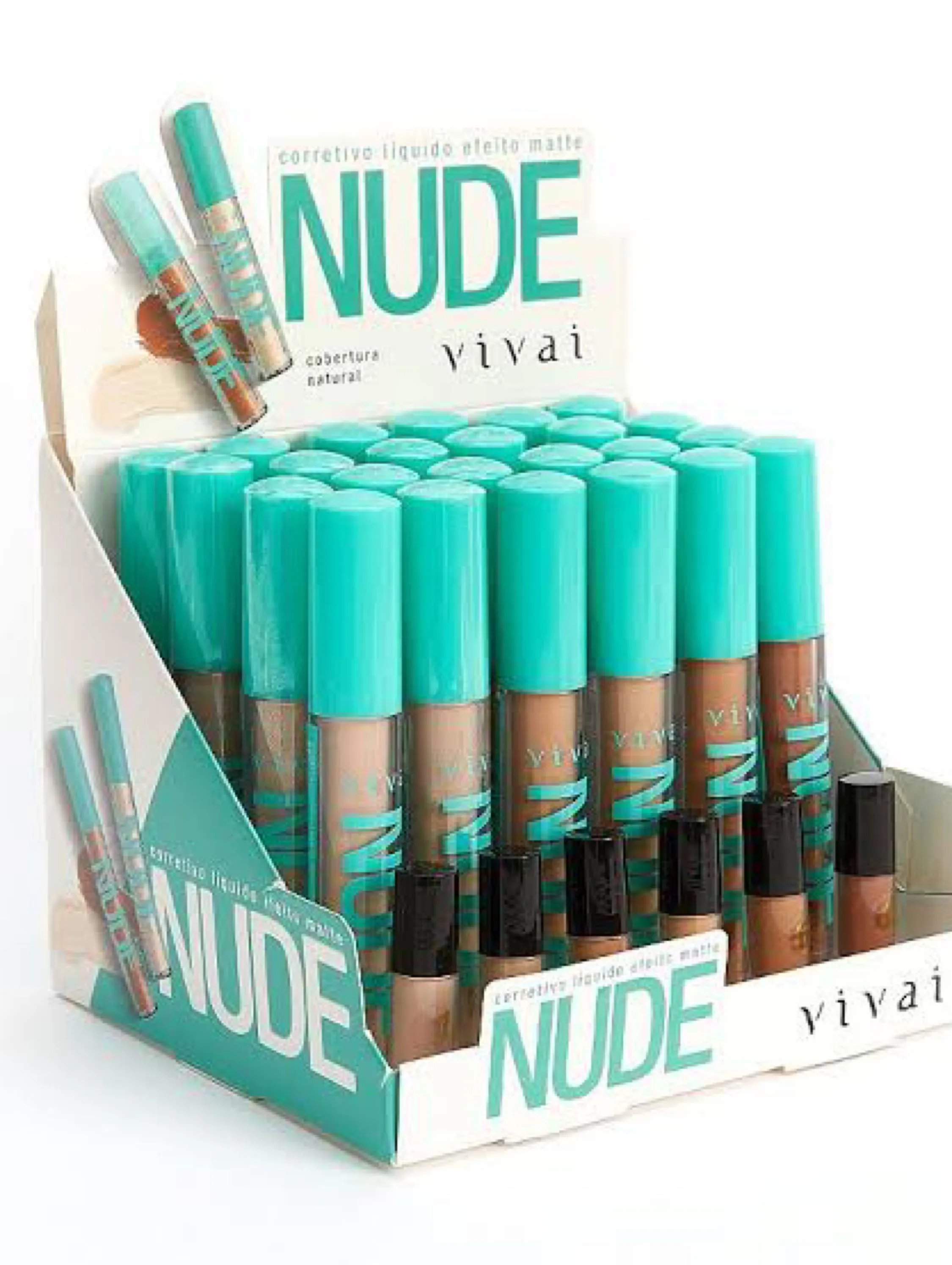 Box c/24 Corretivo líquido Nude Vivai - Naluna Makeup