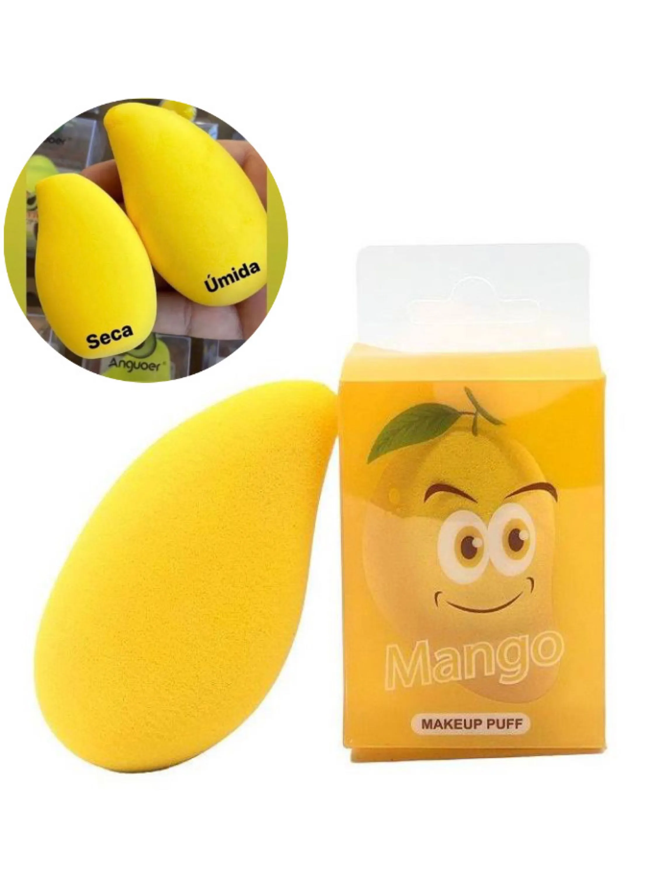 Esponja para maquiagem MANGO - Naluna makeup