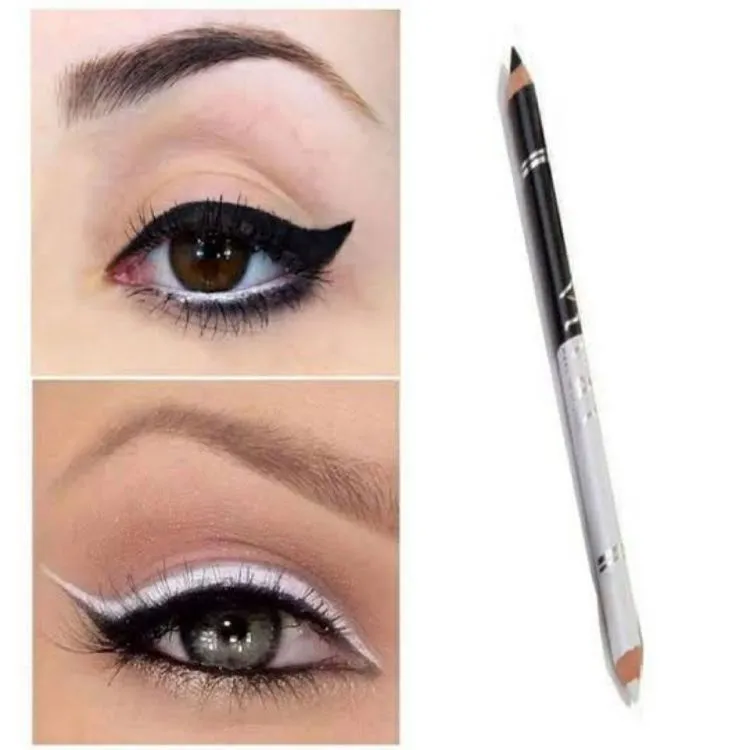 Lapis duo preto e Branco Vivai - Naluna Makeup