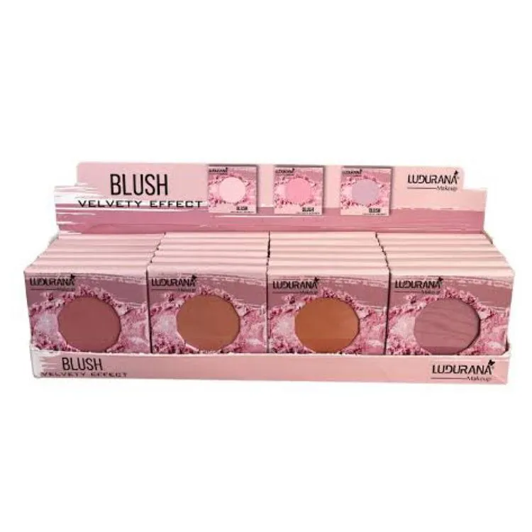 Box C/24 Blush Velvety Effect Ludurana - Naluna Makeup