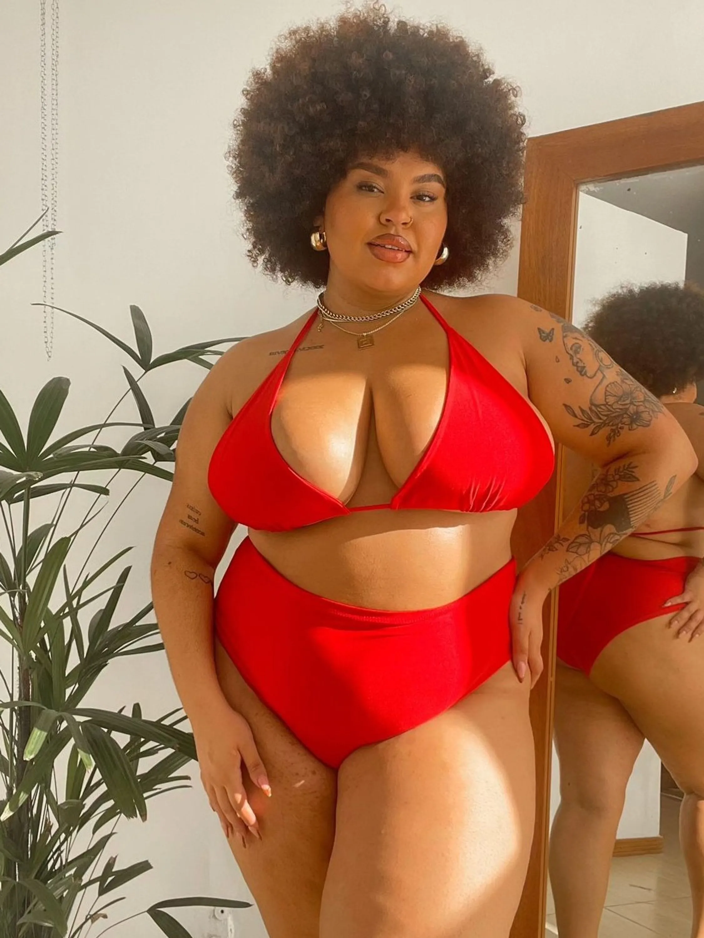 Biquíni Plus Size Hotpant