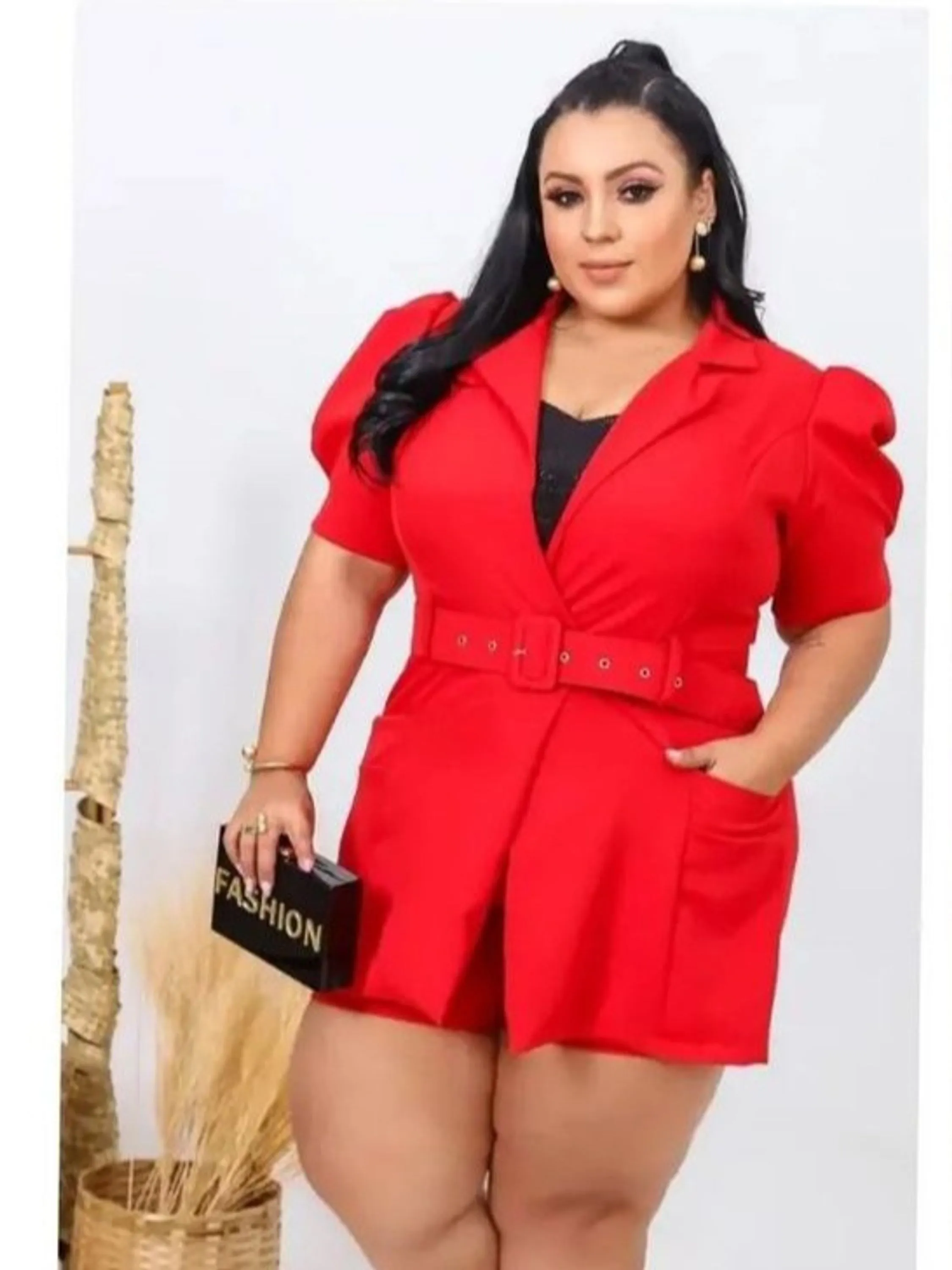 MACAQUINHO ALFAIATARIA PLUS SIZE VESTE 48/50