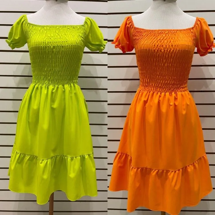 Vestido ciganinha de elastax com forró