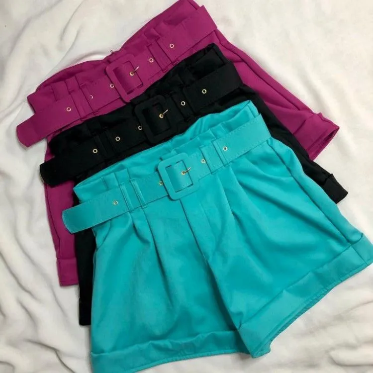 Short Alfaitaria Barbie Cinto