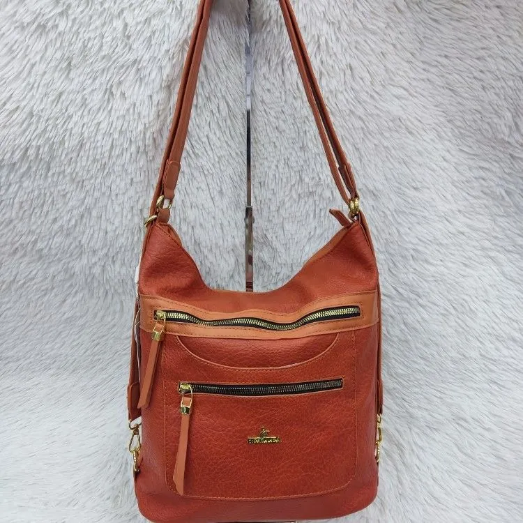 Bolsa vira mochila Femininas Oscar Bolsas Modas