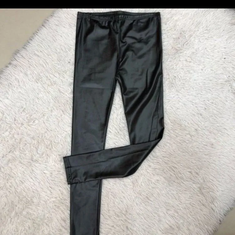 Calça legging feminina de cirrê