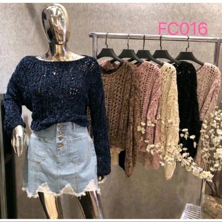 Suéter feminino amplo tricot trabalhando moda feminina inverno 2022