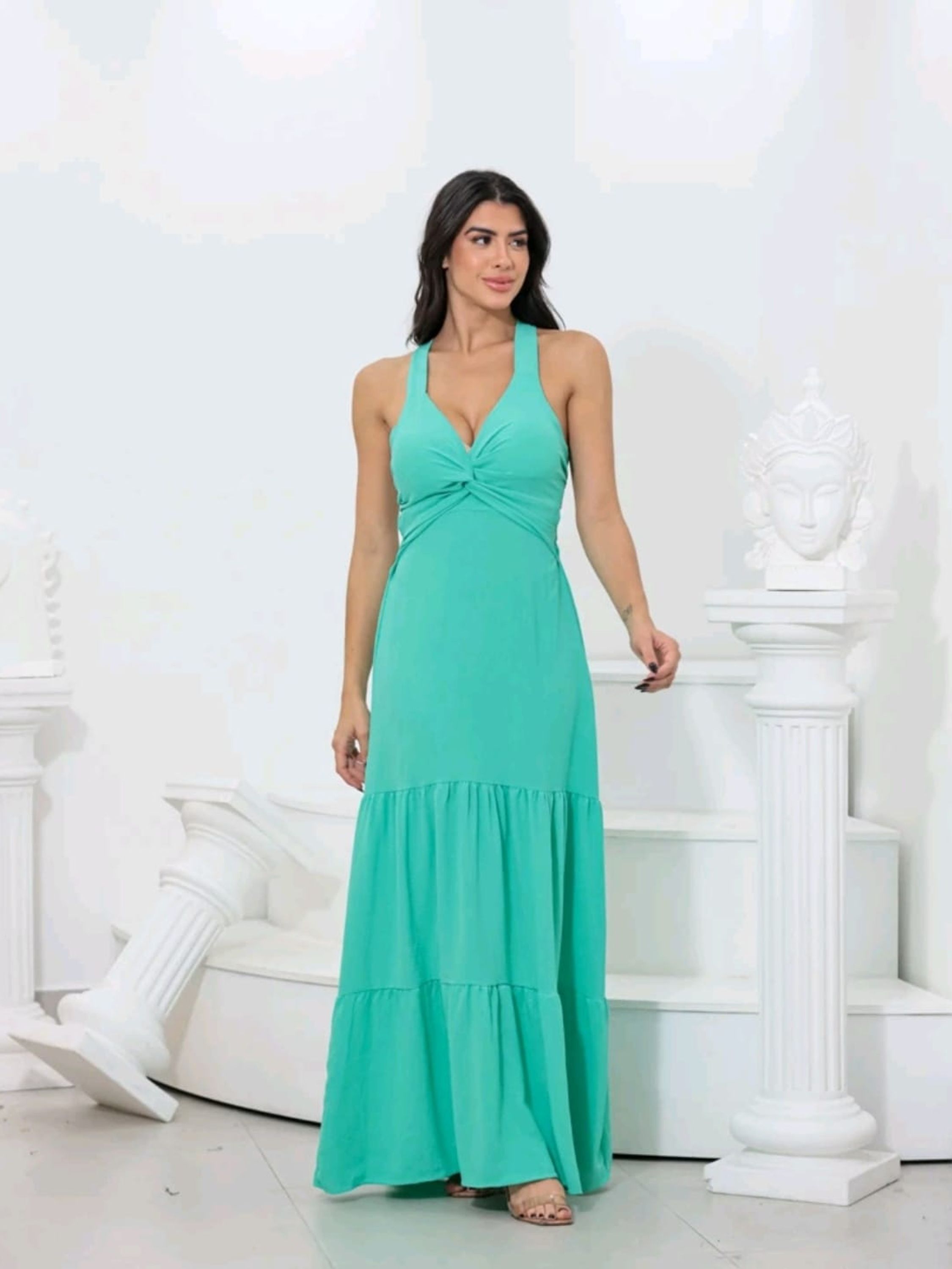 Vestido longo feminino