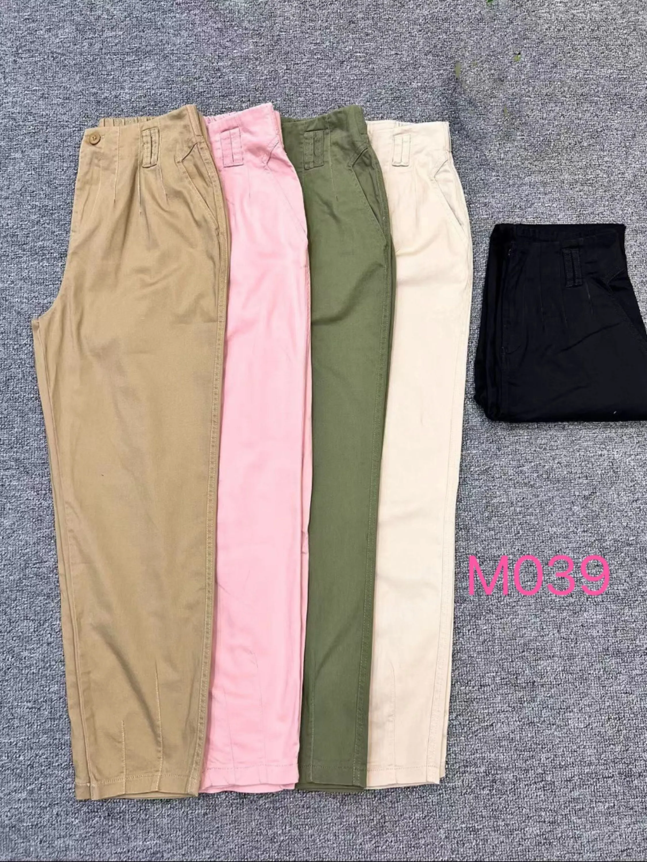 Calça sarja com elastano moda feminina