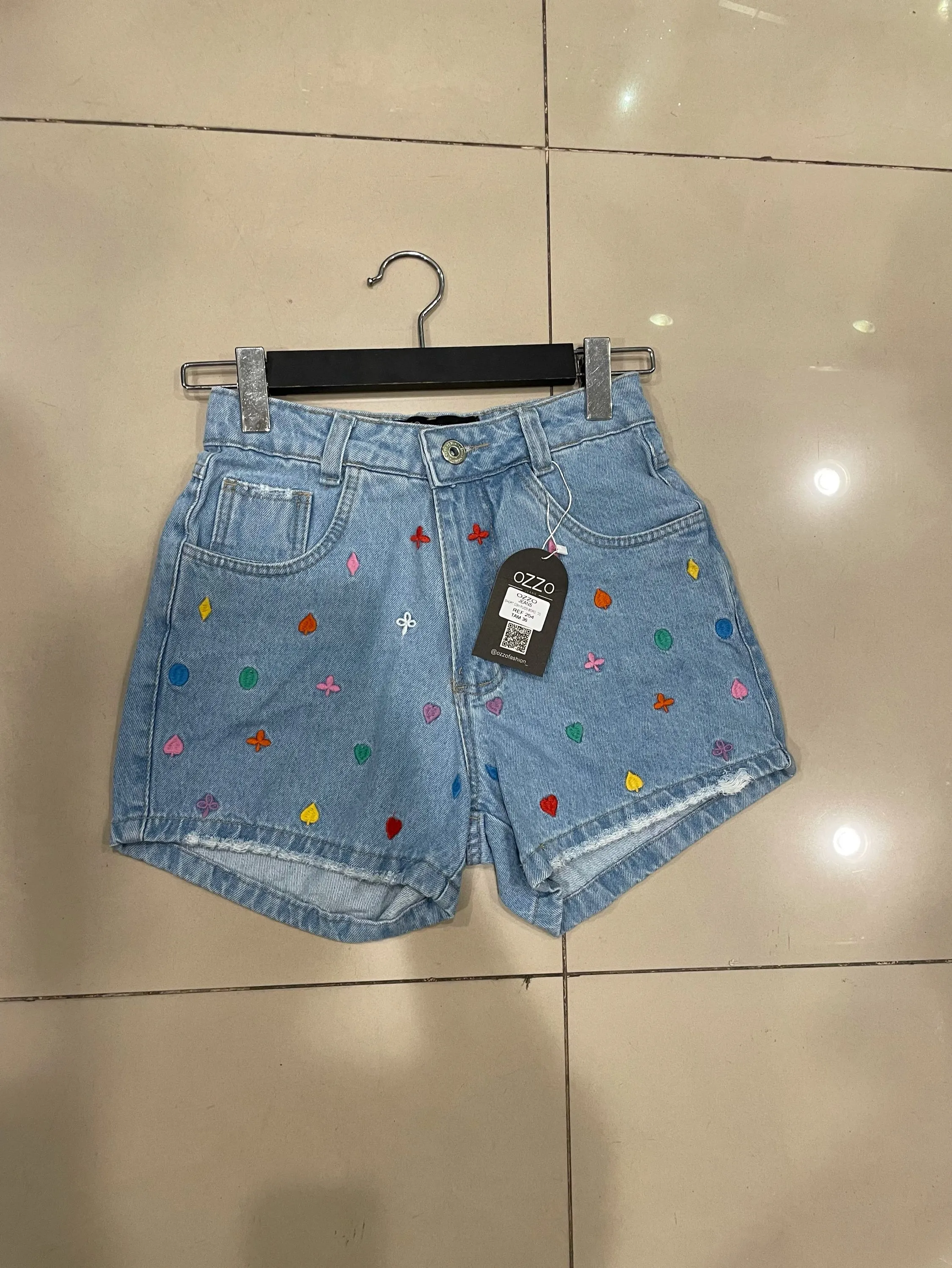 Short bordado 254