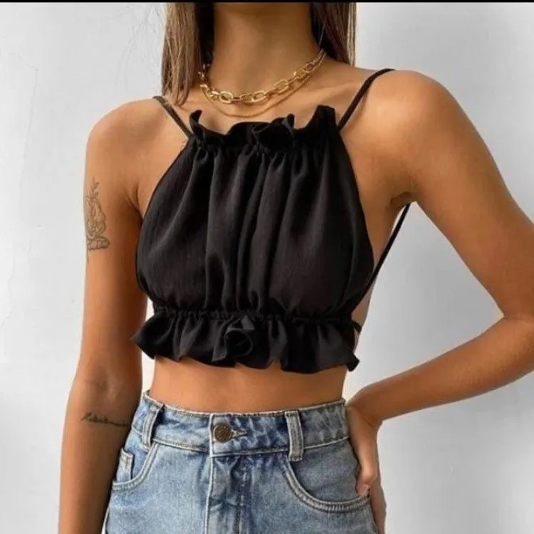 Cropped Mari • Moda Gringa