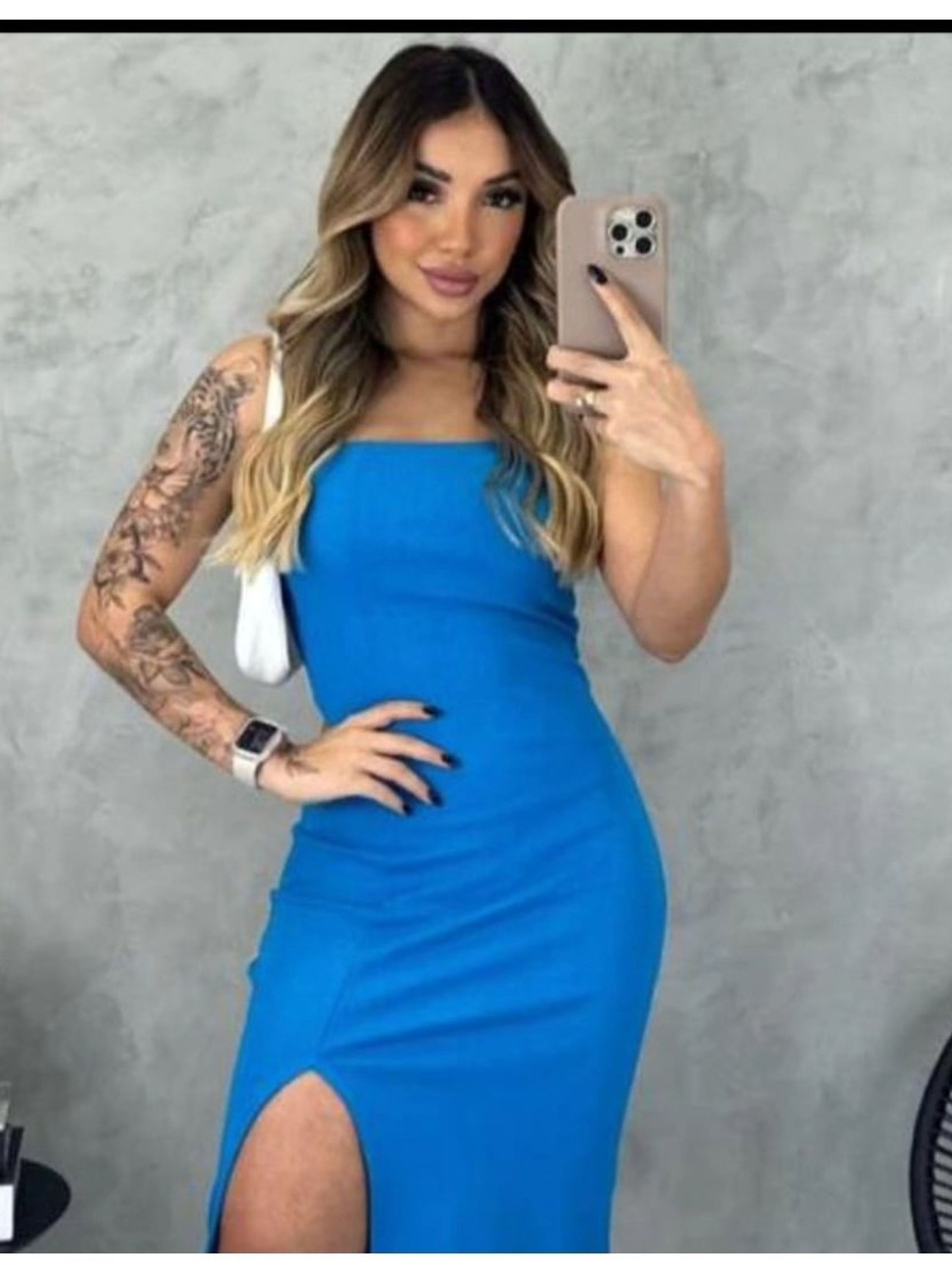 Vestido tomara que caia