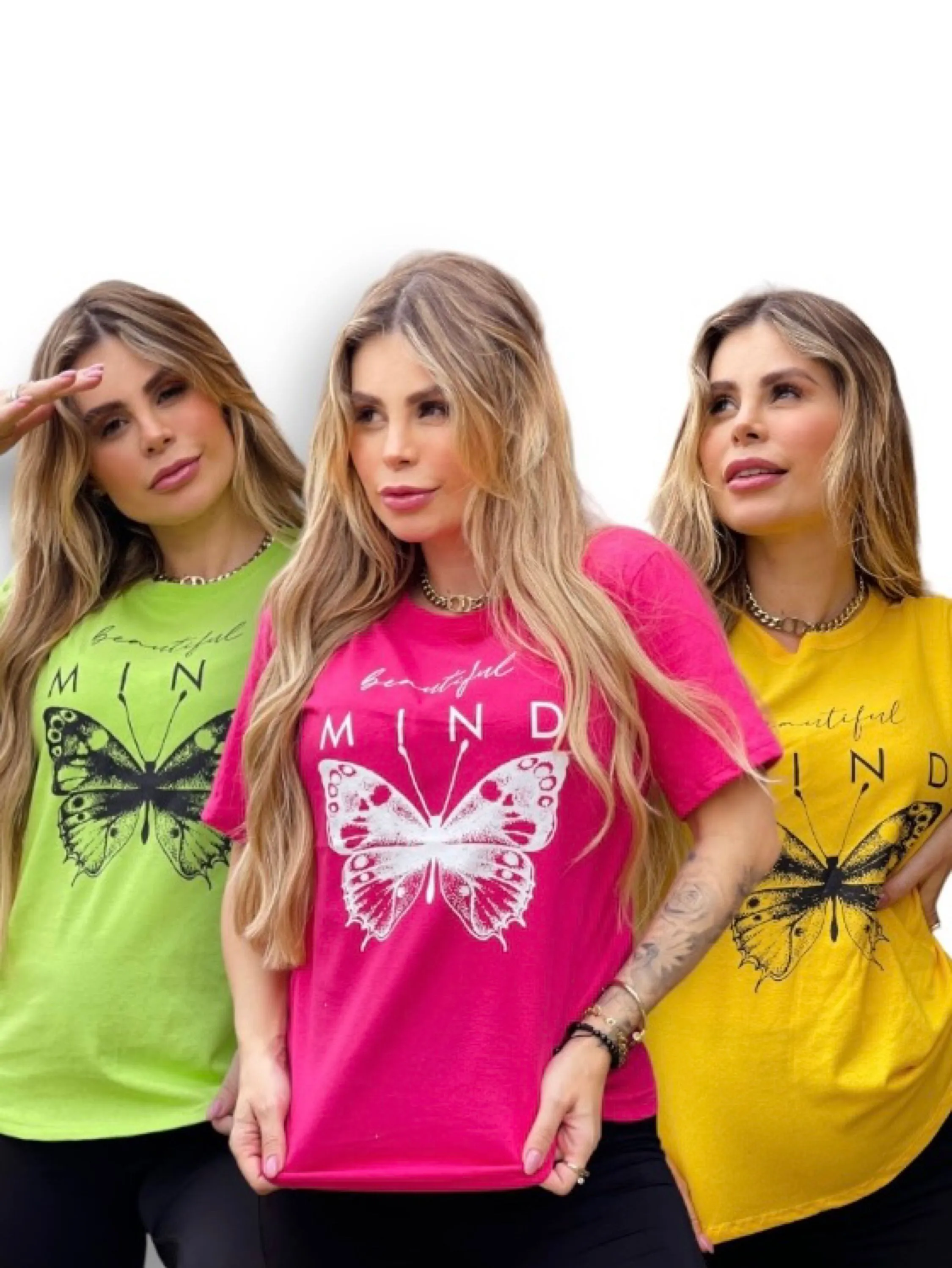 Blusa  t-shirt algodão mind 03