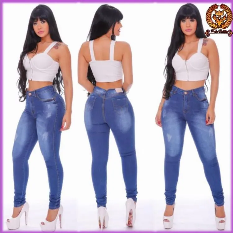 Calça jeans com lycra fabricante Paul_a_beatri_z_jeans