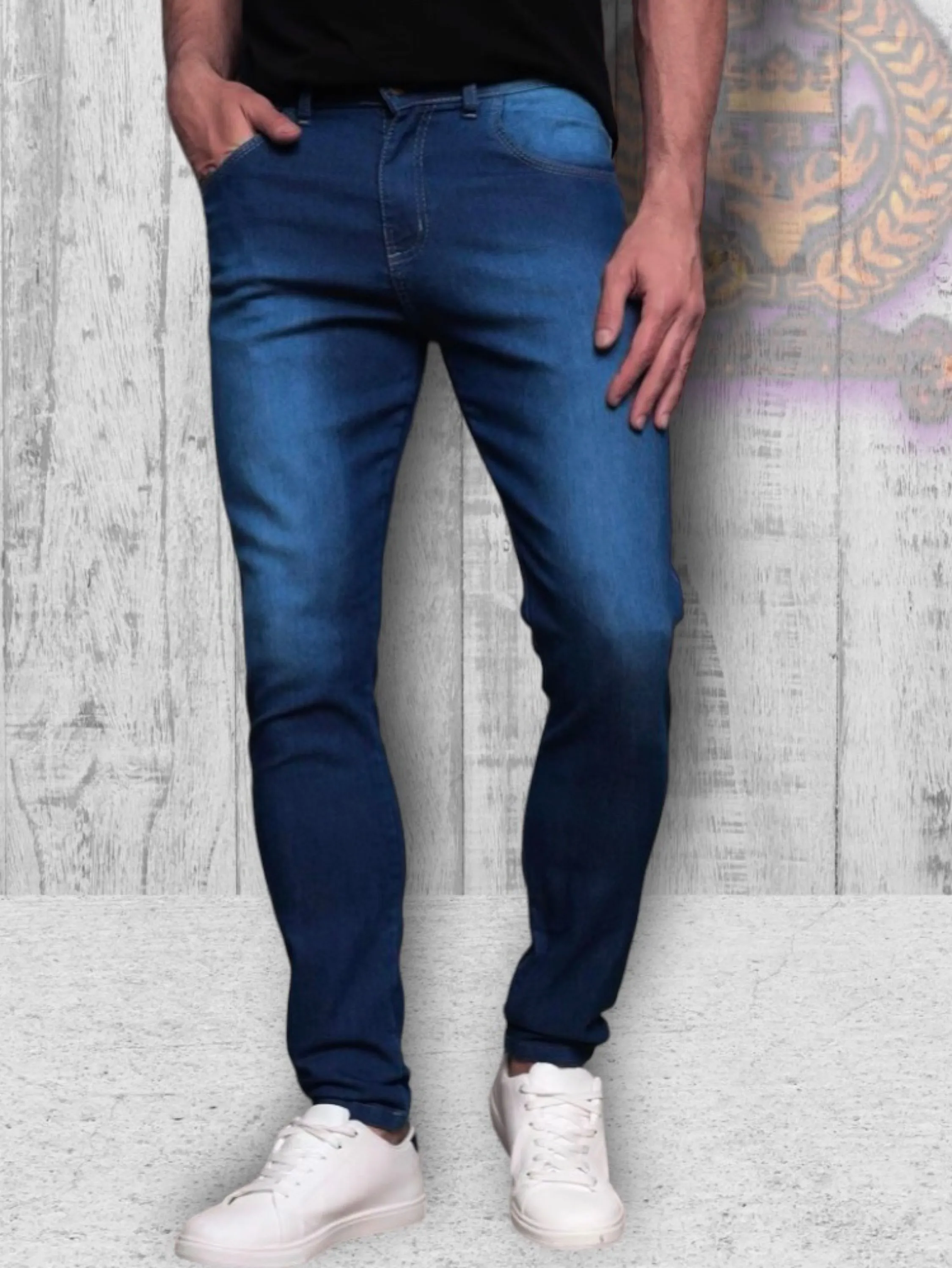 Calça jeans masculina paul_a_beatri_z_jeans