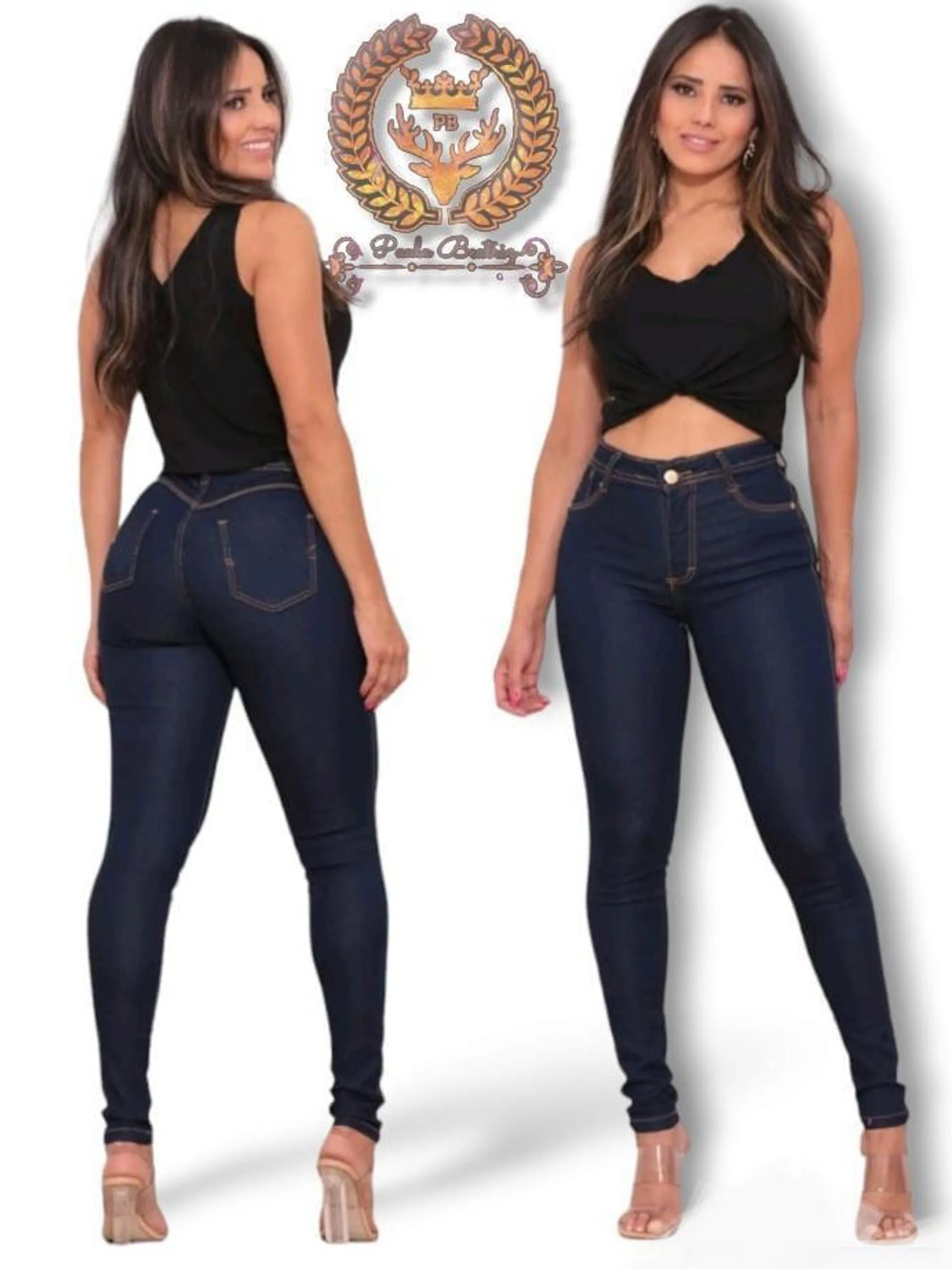 Calça jeans skinny com lycra paul_a_beatri_z_jeans