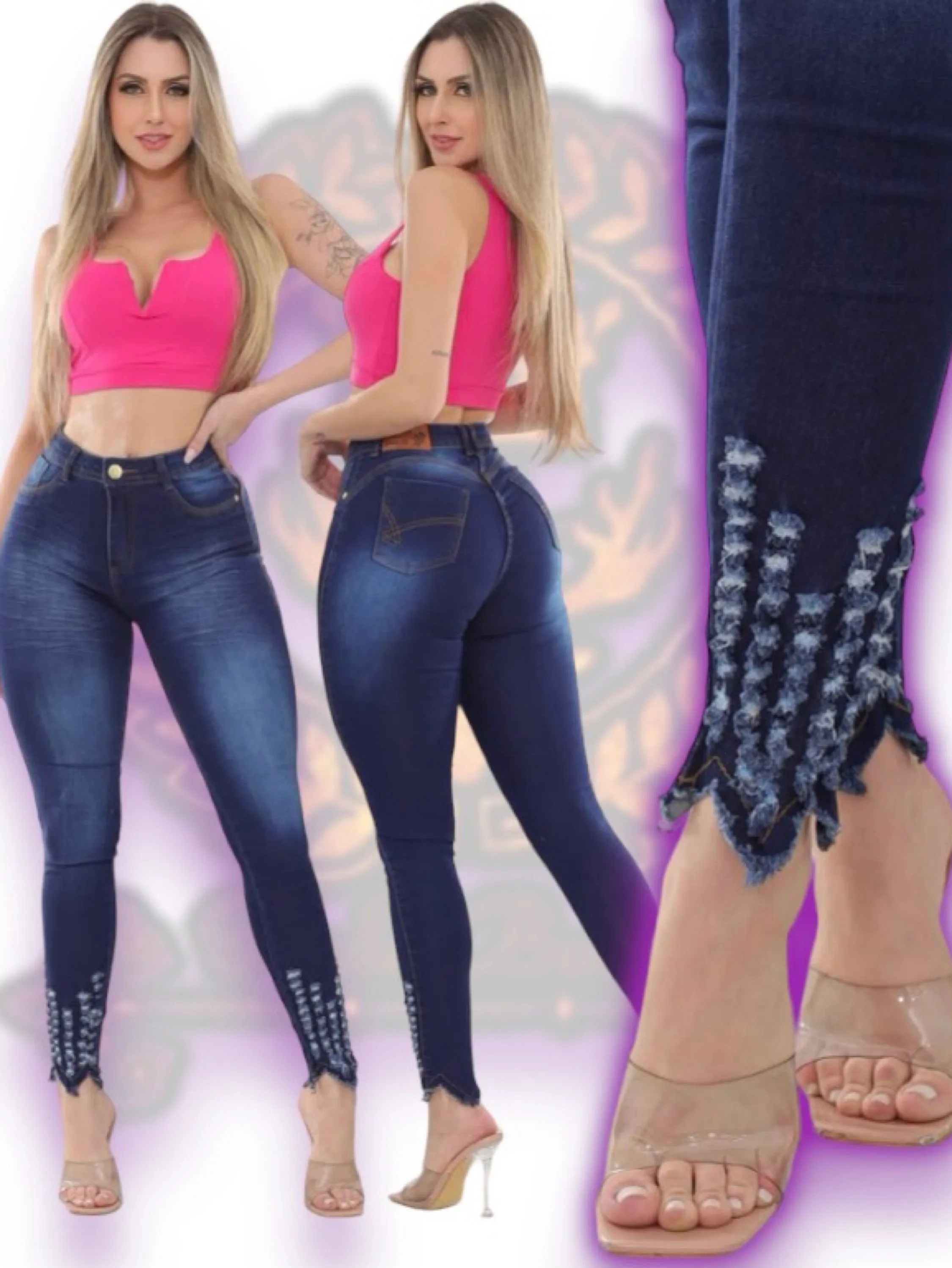 Calça jeans skinny com lycra paul_a_beatri_z_jeans (070)