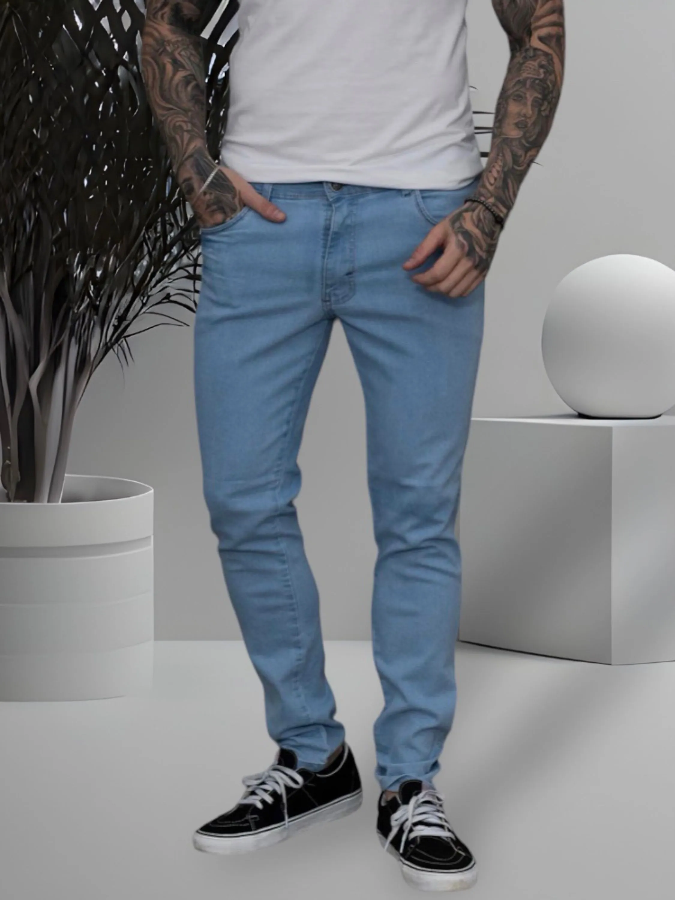 Calça masculina jeans paul_a_beatri_z_jeans