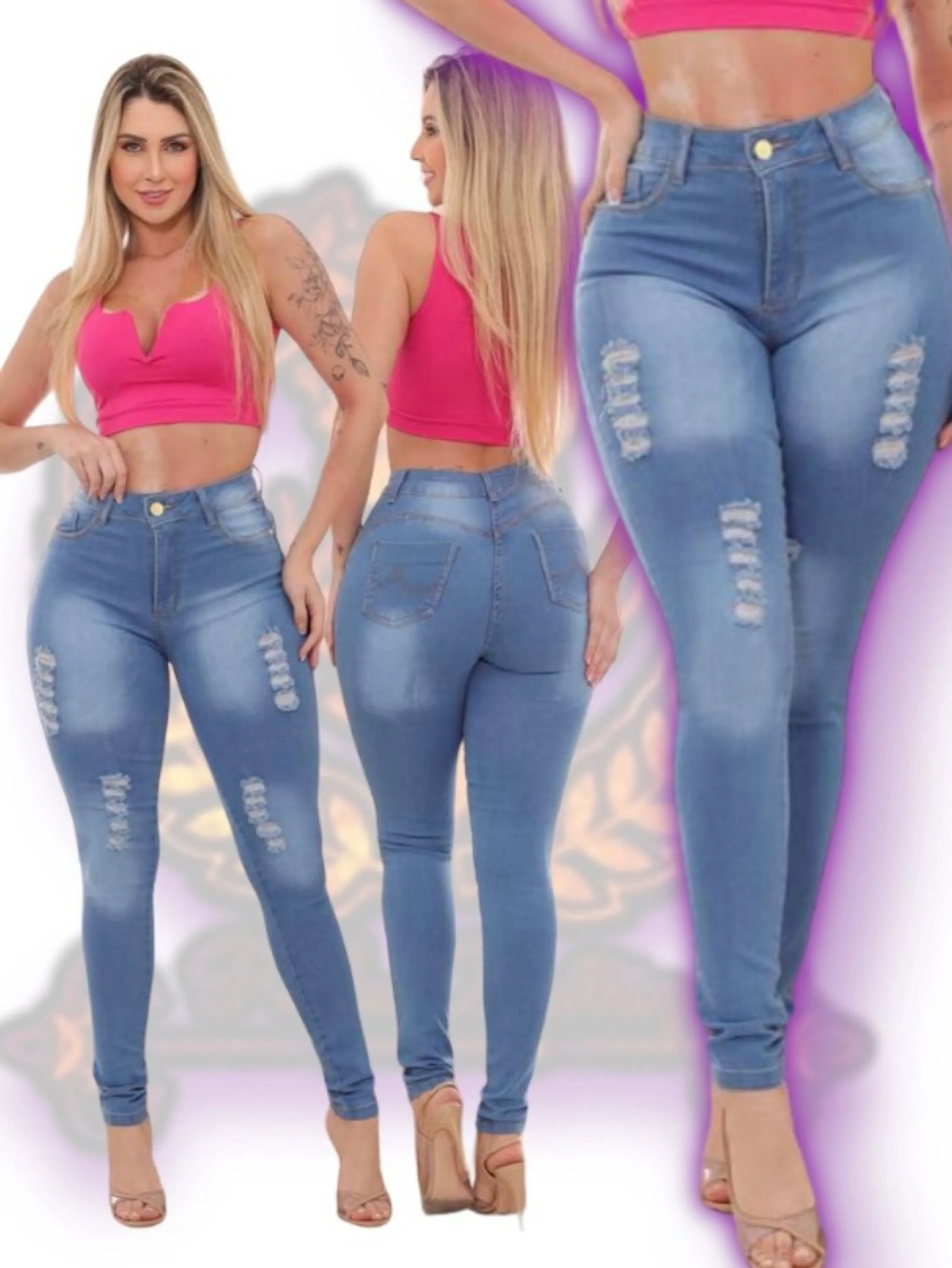 Calça skinny jeans com lycra paul_a_beatri_z_jeans (300)