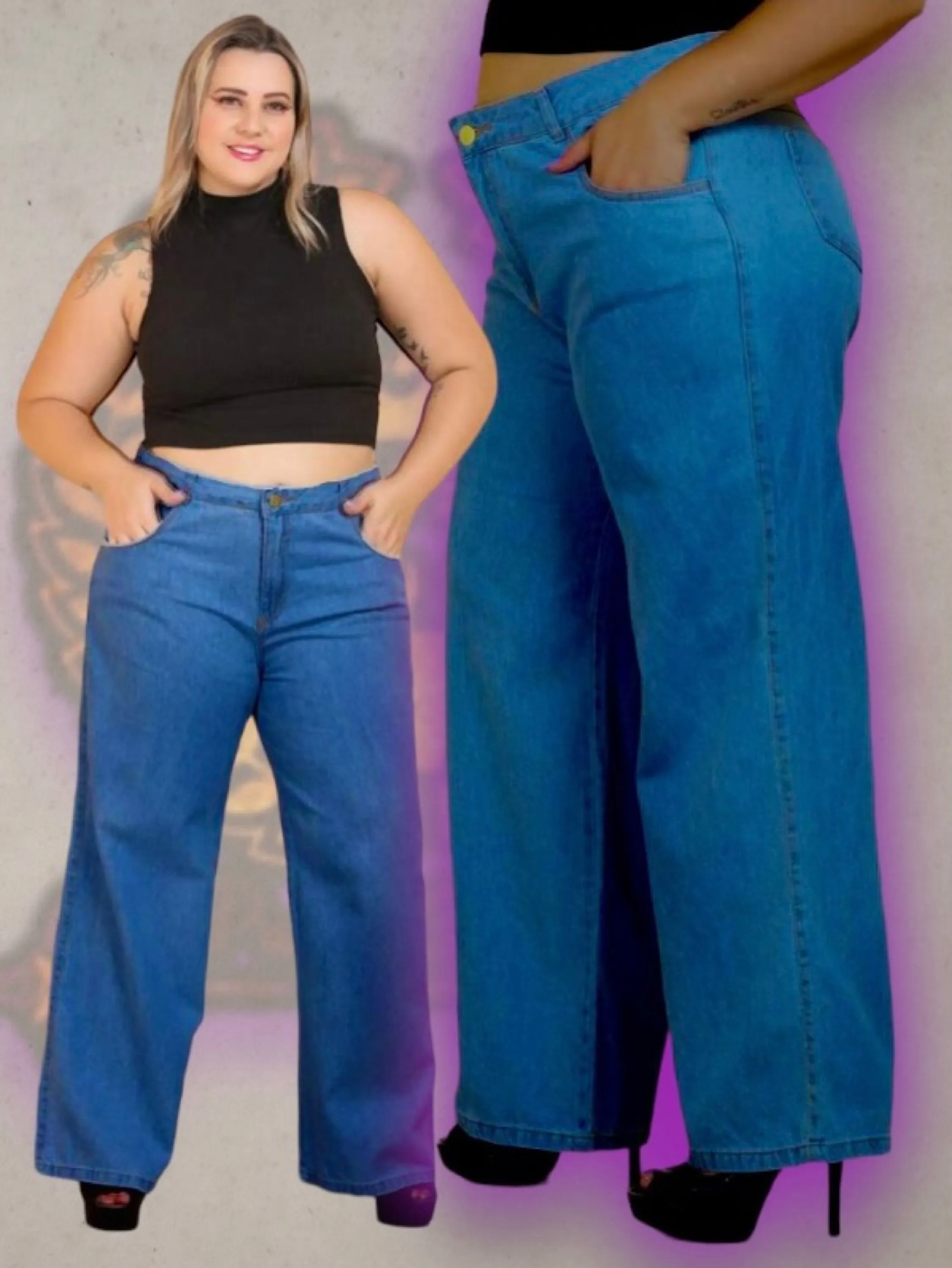 Jeans plus size feminina wide leg paul_a_beatri_z_jeans (2028)