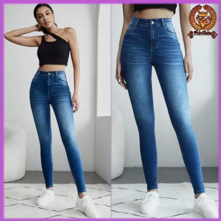 Calça skinny jeans com lycra paul_a_beatri_z_jeans