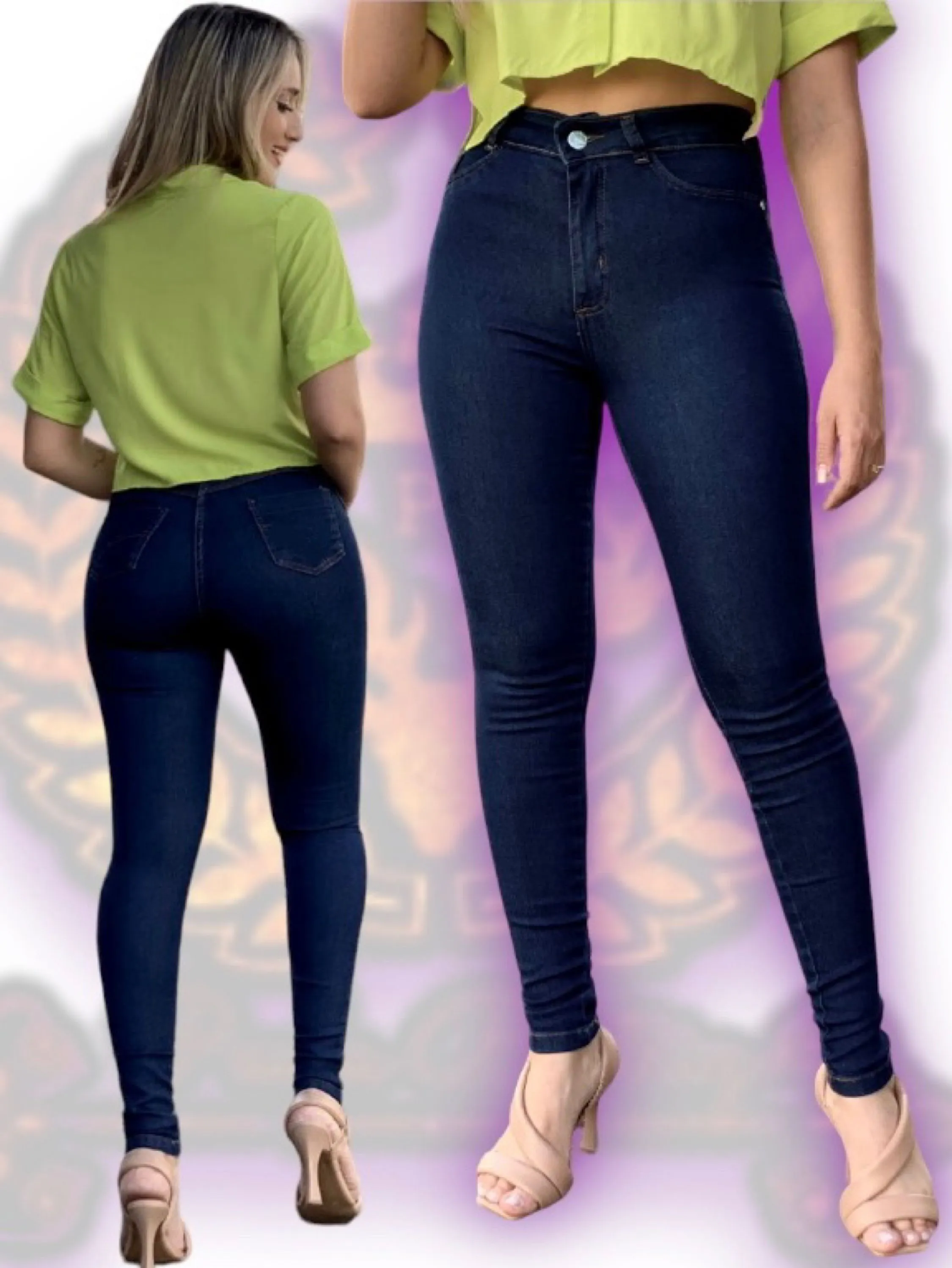 Calça jeans skinny carbono com lycra paul_a_beatri_z_jeans ( 209)