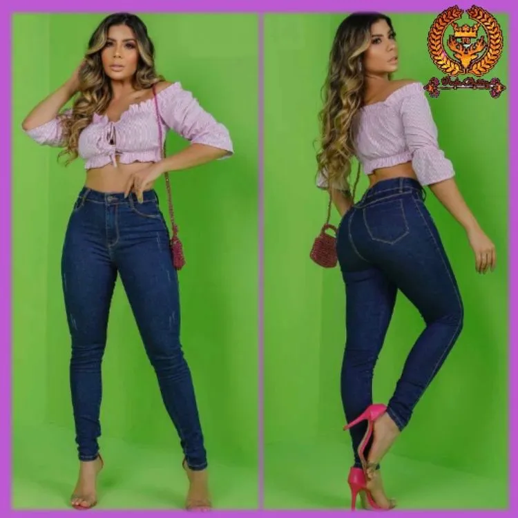 Calça jeans com lycra fabricante Paul_a_beatri_z_jeans