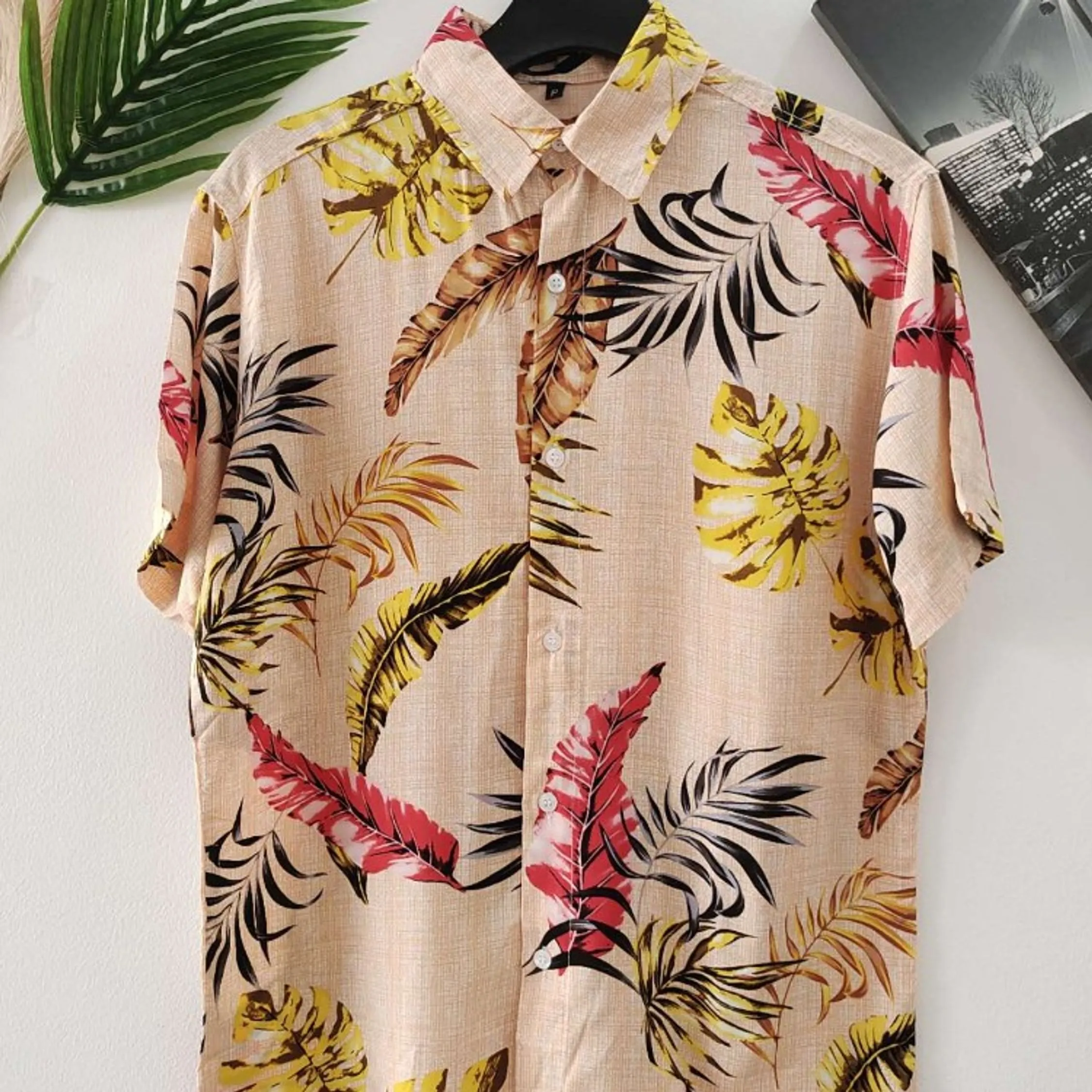 Camisa floral masculino