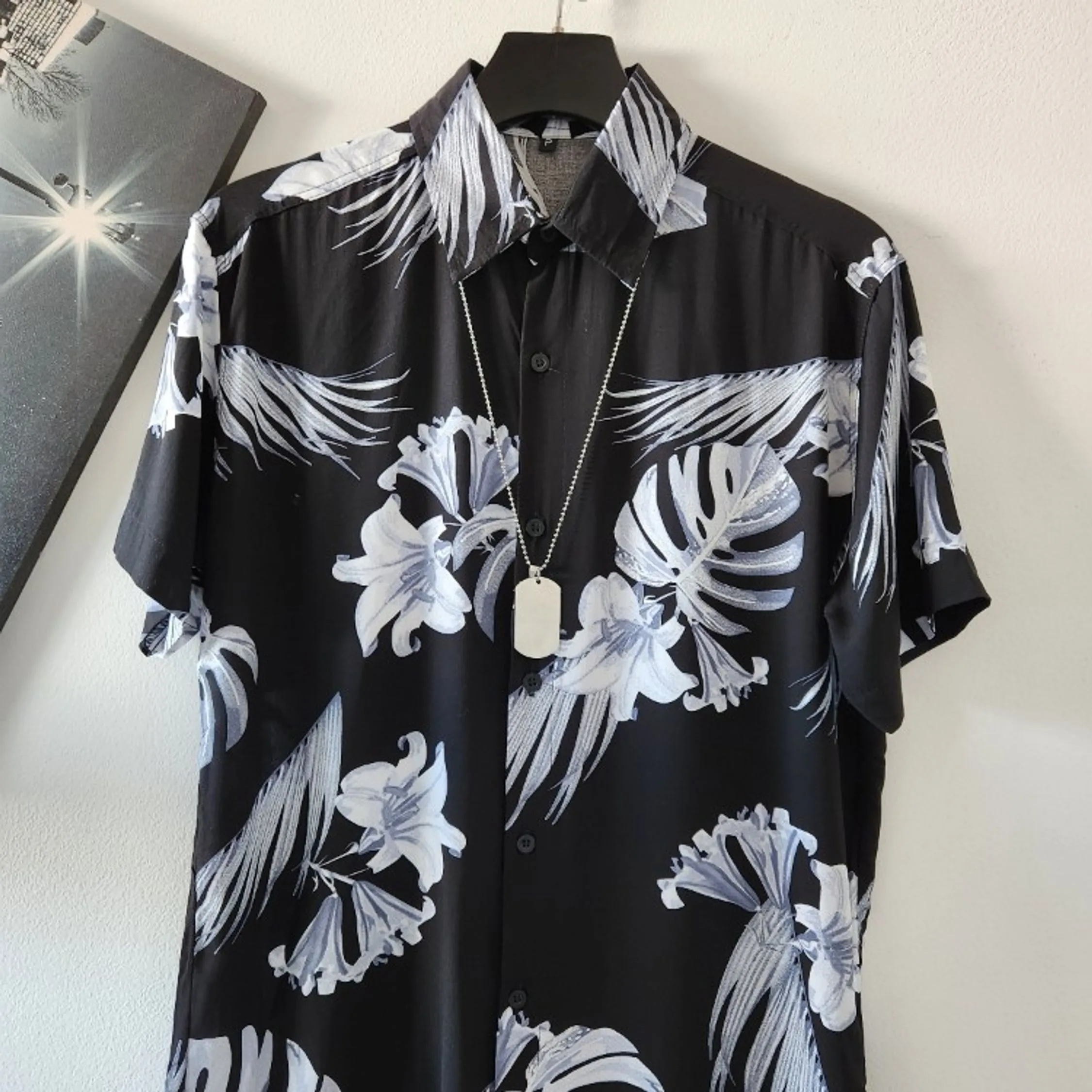 Camisa floral masculino