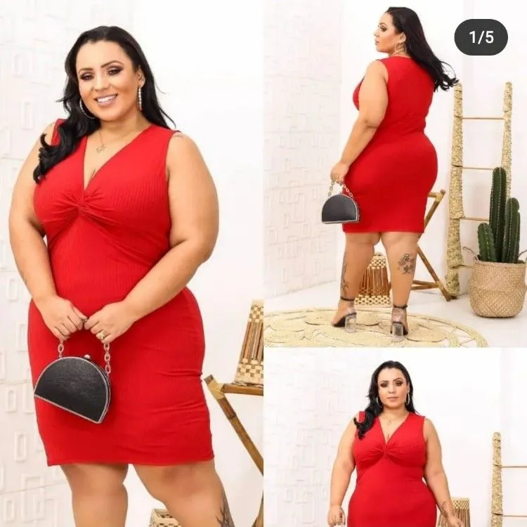 Vestido nozinho plus