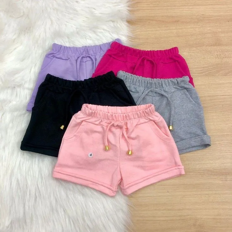 Shorts moletinho infantil