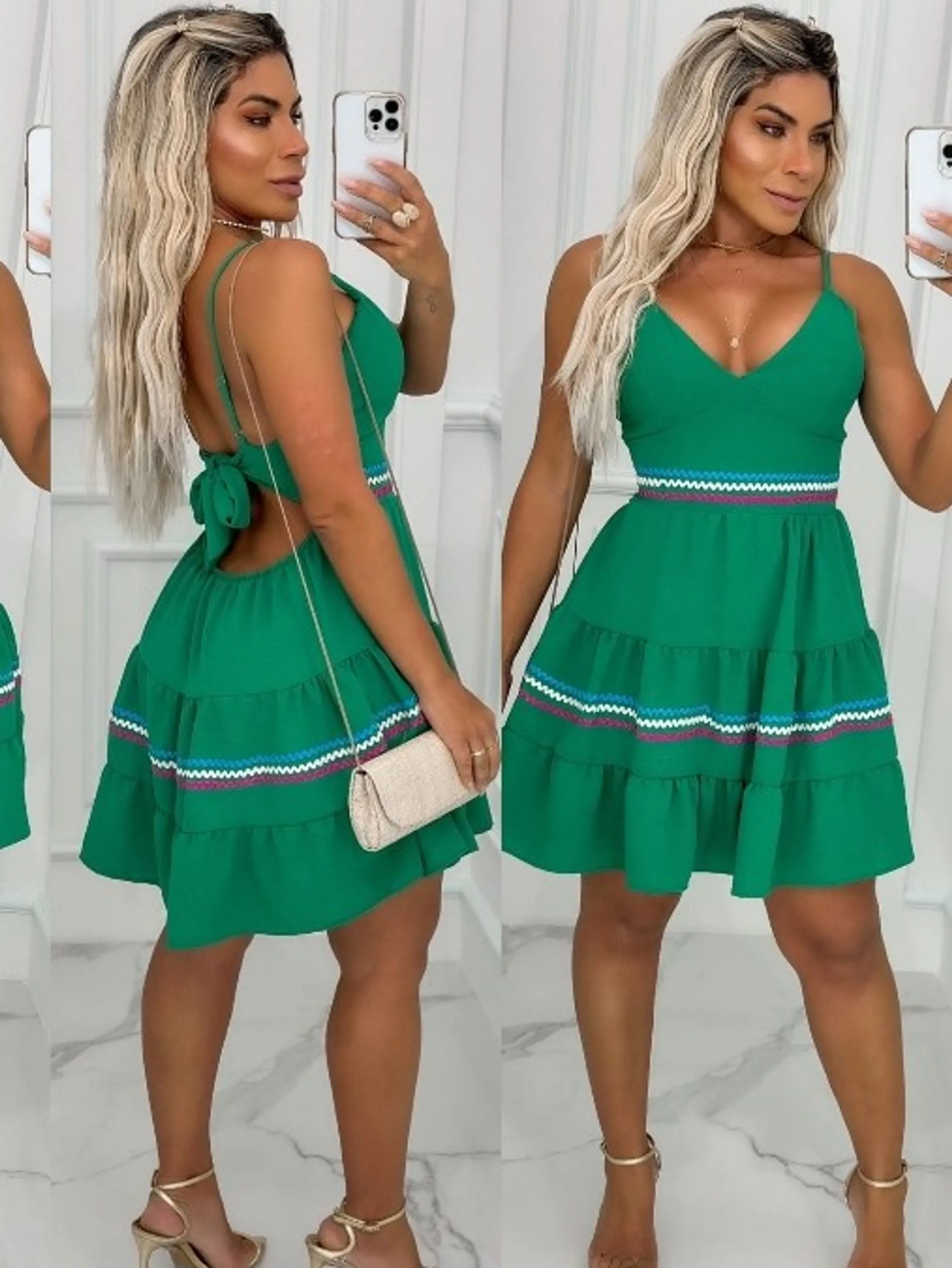 Vestido ciganinha