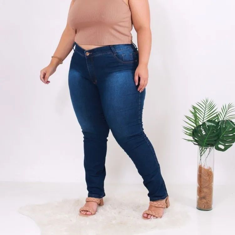 Calça jeans plus size