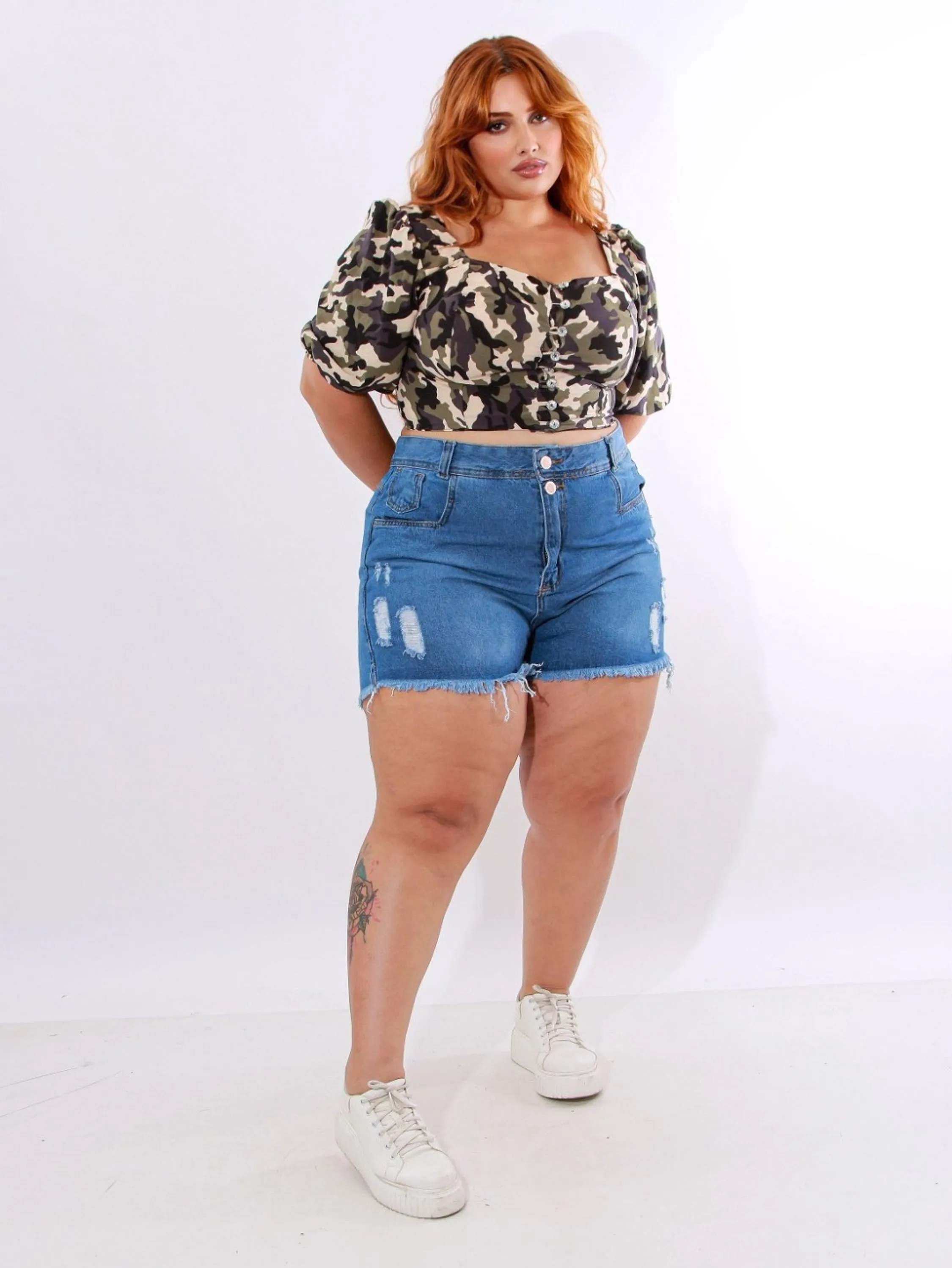 Shorts plus size hot pant 301625