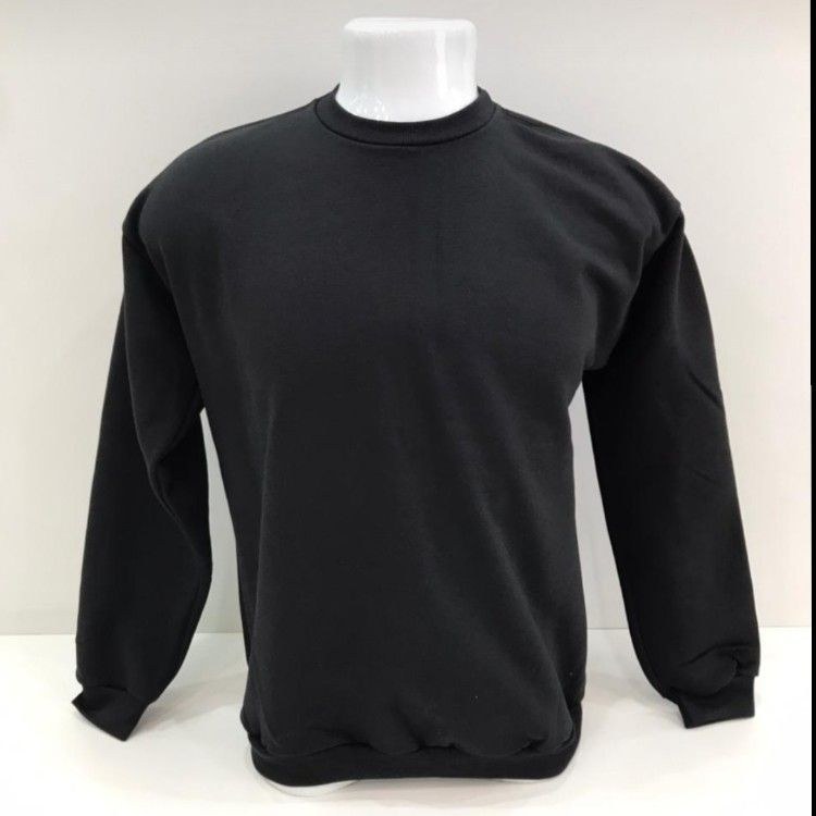 Moletom básico sem estampa bem grosso