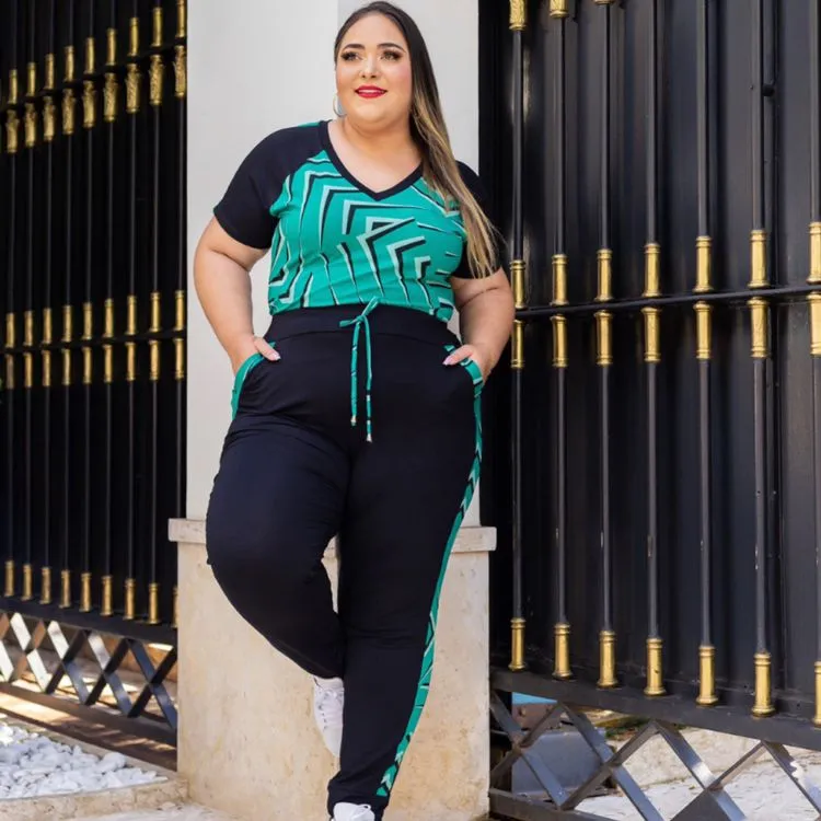 Conjunto Plus Size Webella Cod064