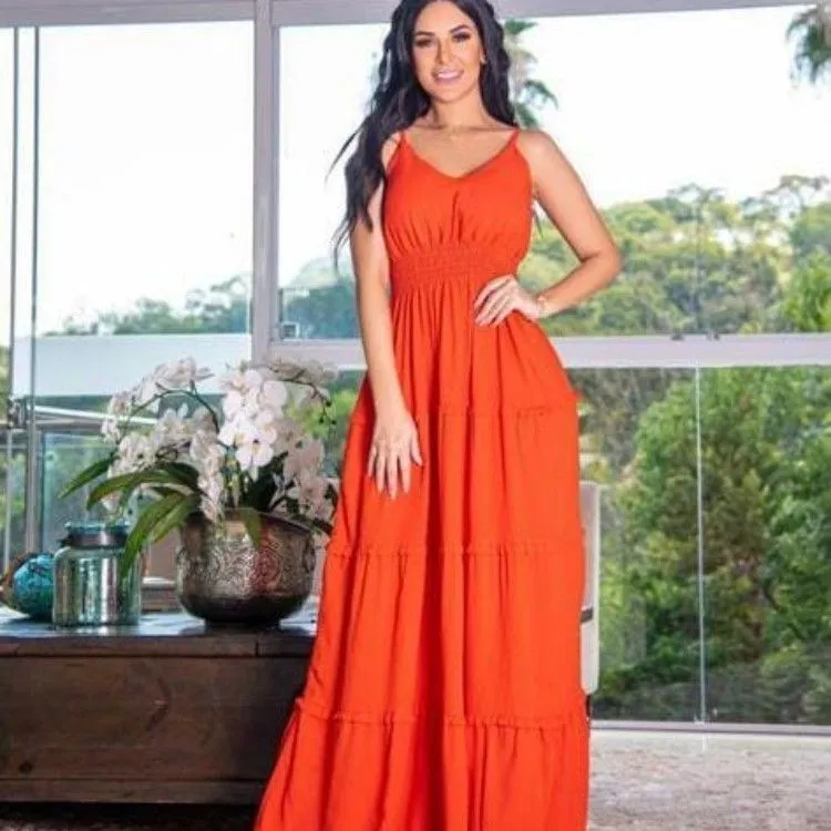 Vestidos com babado