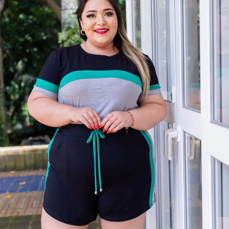 Conjunto Plus Size Mariela Cod064