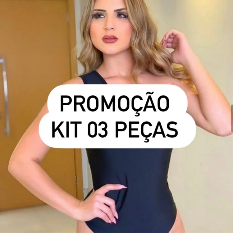 PROMOÇÃO ** kit 03 Body Ombro Só