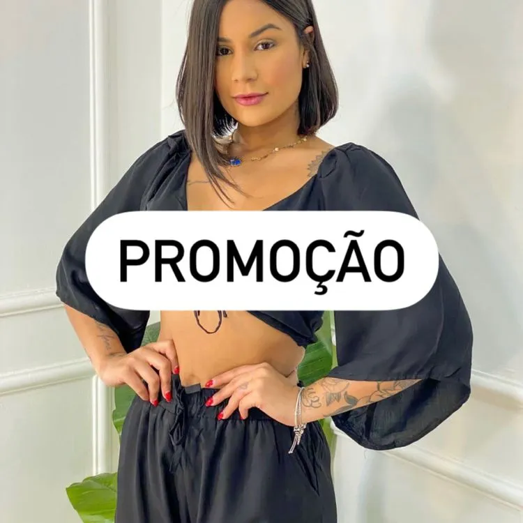 PROMOÇÃO ** Cropped Laís