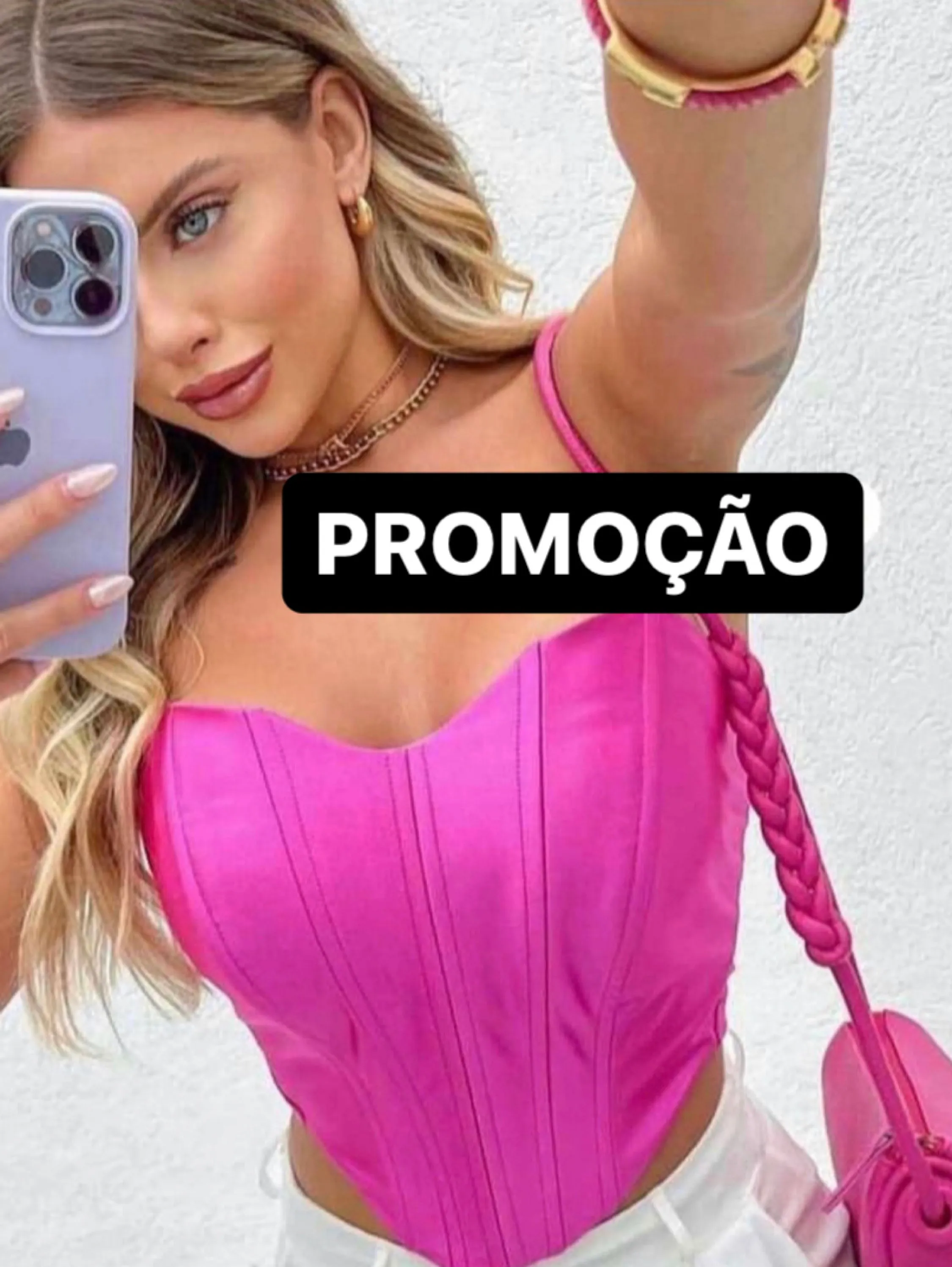 PROMOÇÃO ** CROPPED LARISSA ACETINADO**