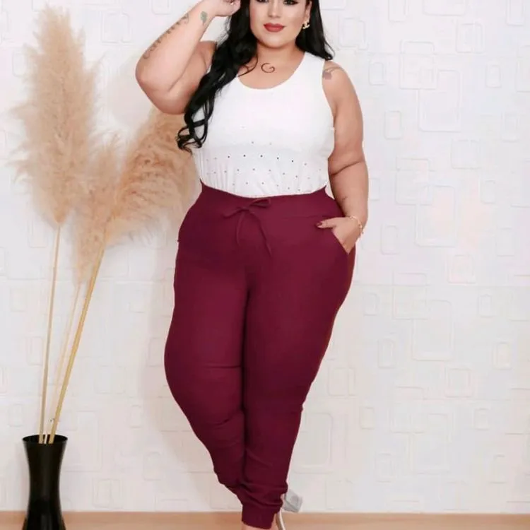 Calça Jogger Plus Size